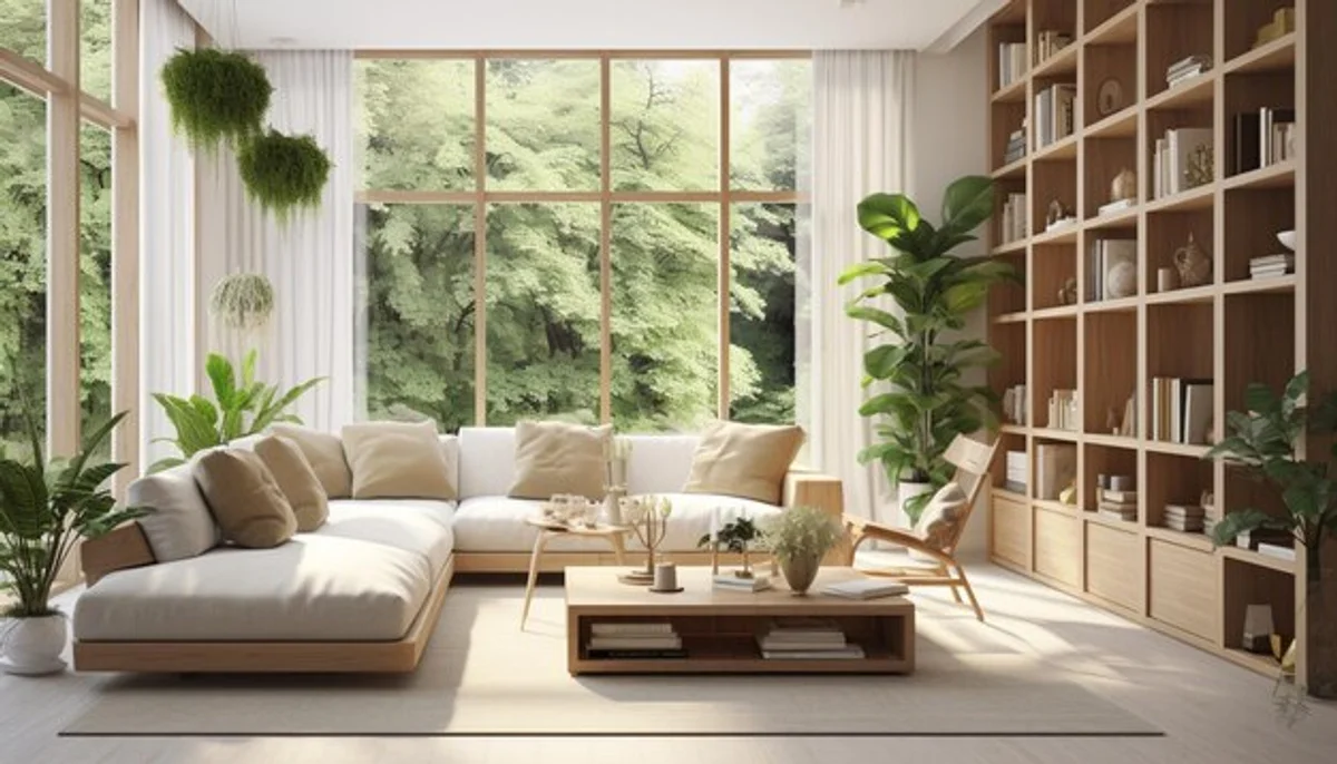 feng shui bedroom modern minimalism zen plant