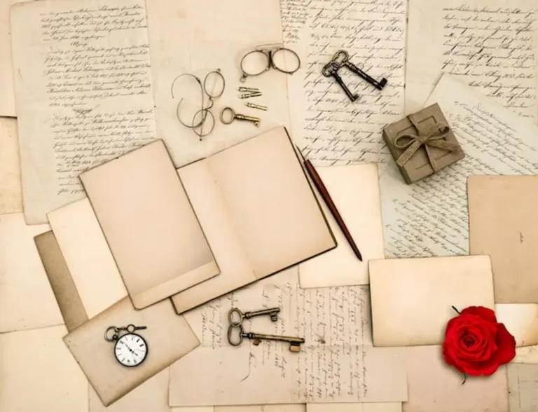 vintage love letters communication nostalgia