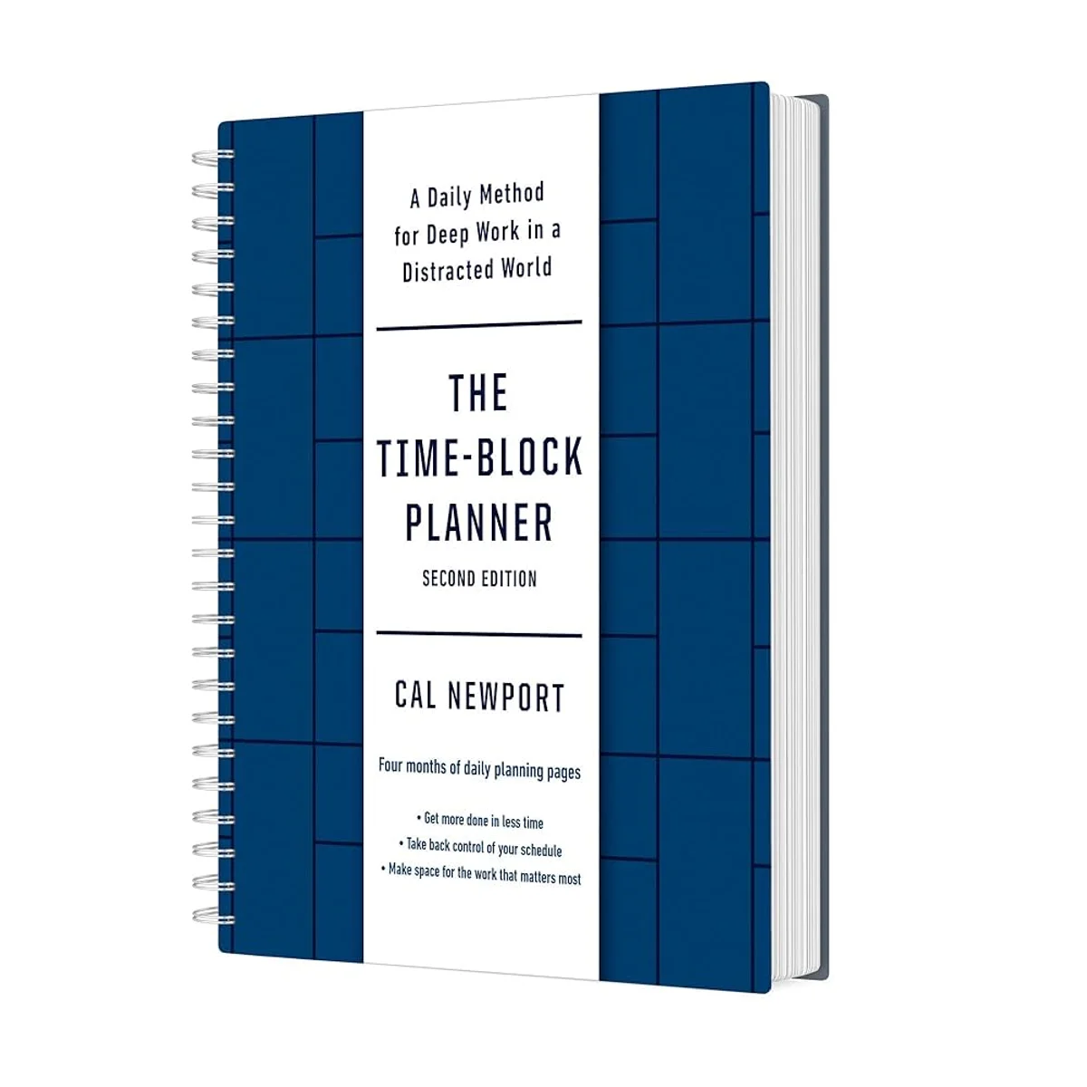 deep work calendar productivity block modern office
