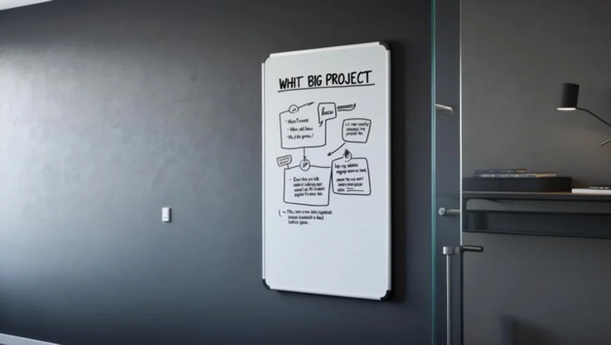 creative brainstorming with old handwritten notes