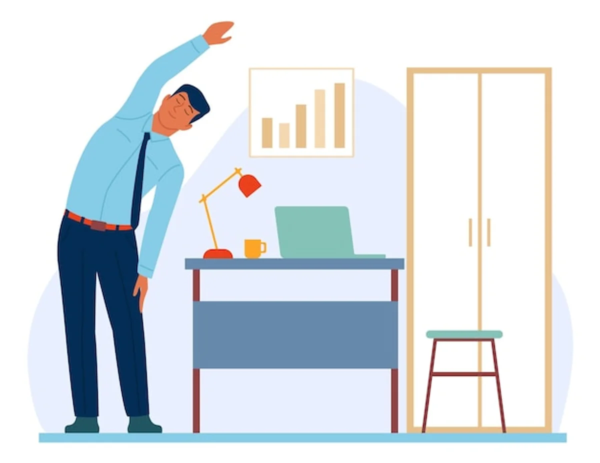 active break office stretch healthy movement workspace