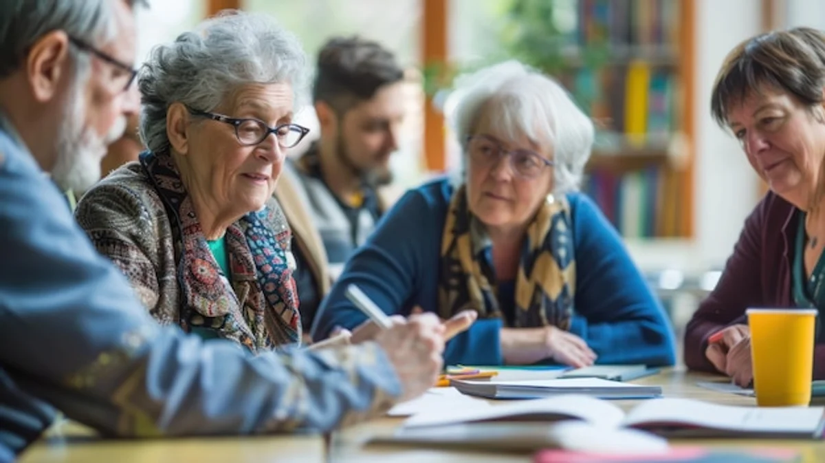 adult creative group workshop