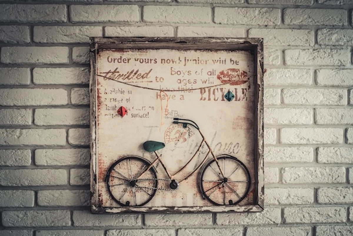 vintage photo wall art homemade