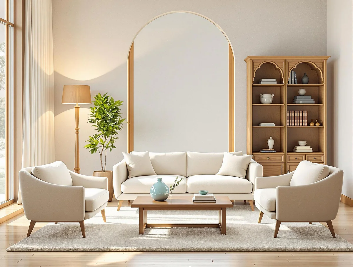 feng shui modern living room harmony family communication