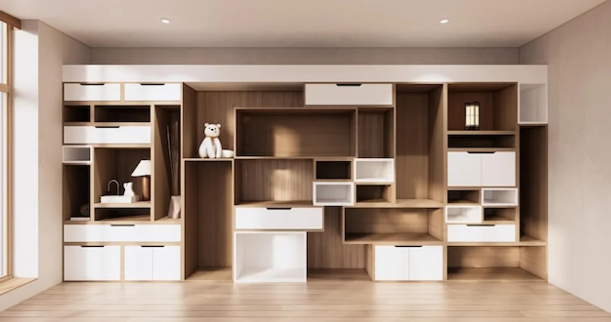 wooden storage boxes living room modern organization