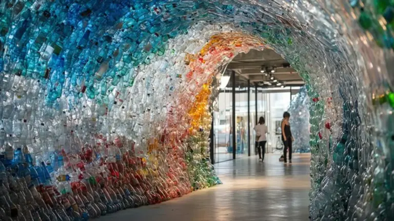 modern upcycling art installation Germany