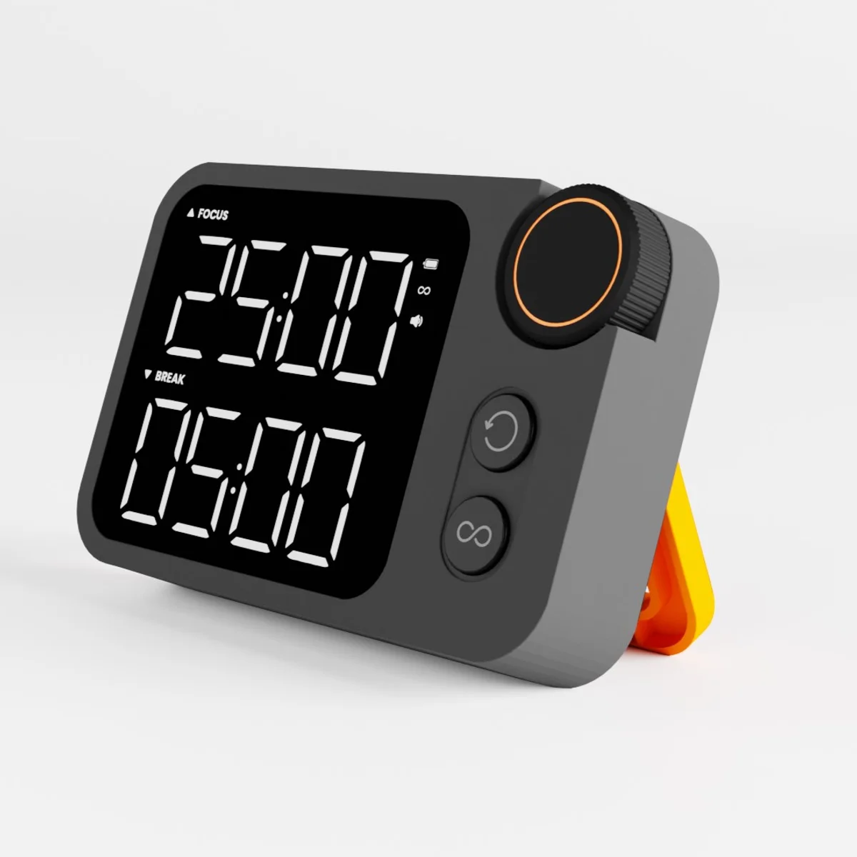 digital pomodoro timer workspace stylish office Germany