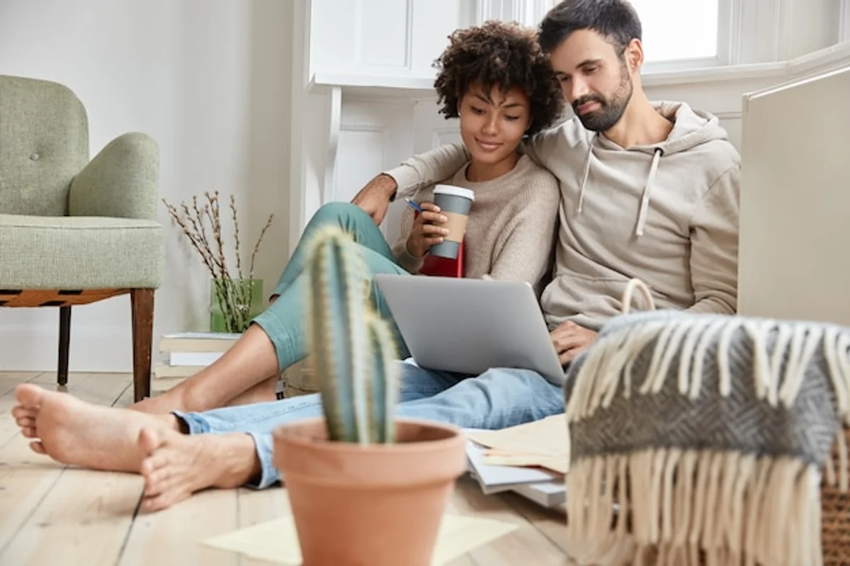 couple communication problems home interior calm hot drink