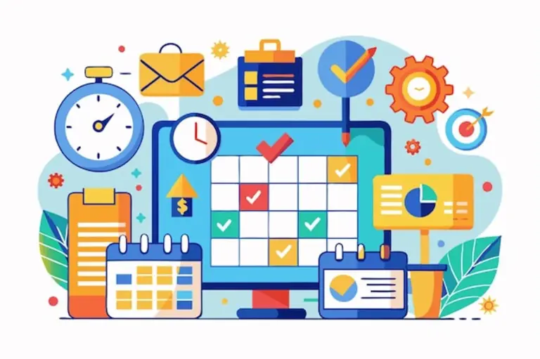 time blocking method productivity workspace