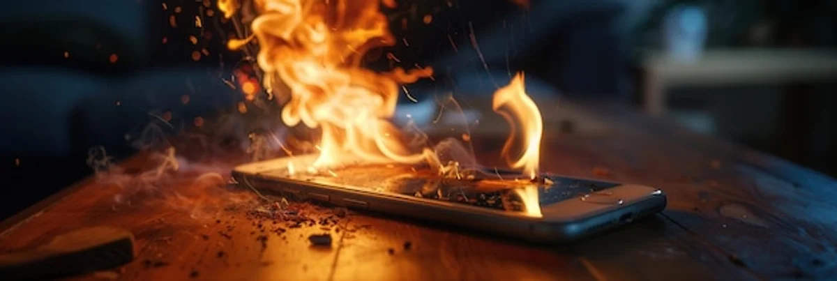 overheating smartphone during charging