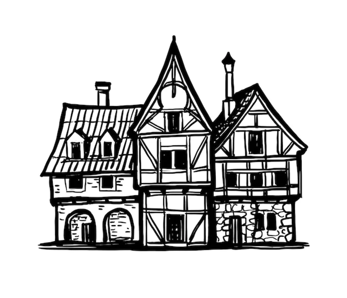 old markers art project German modern home