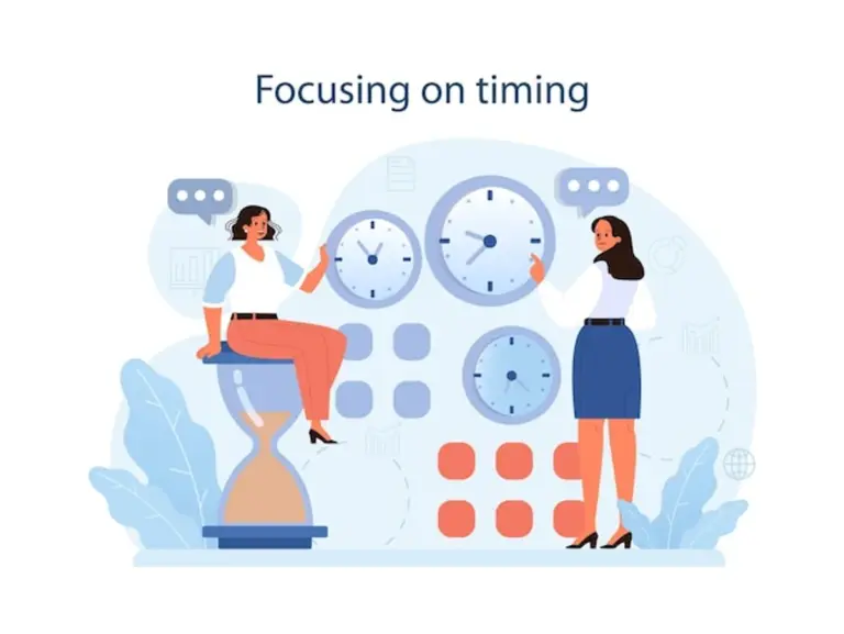 vintage kitchen timer productivity focus