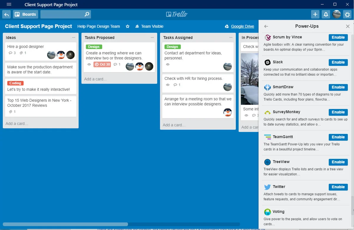 trello productivity german office home