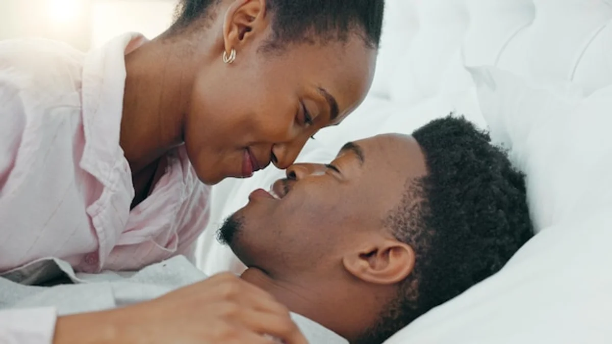 intimate couple talking authentic connection