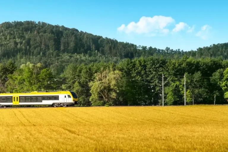 german intercity bus travel outdoor scenic