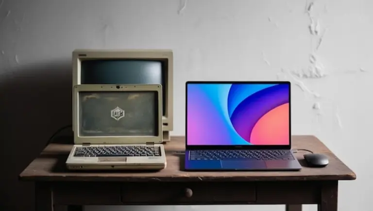 old laptop upgrade before after comparison