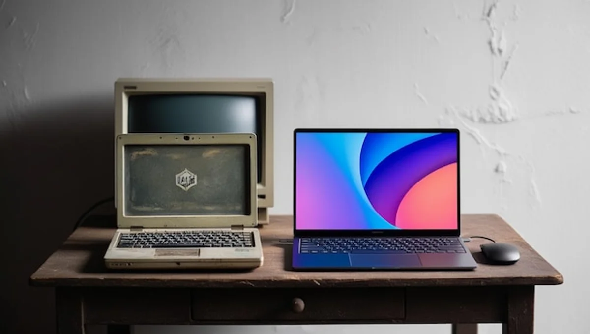 old laptop upgrade before after comparison