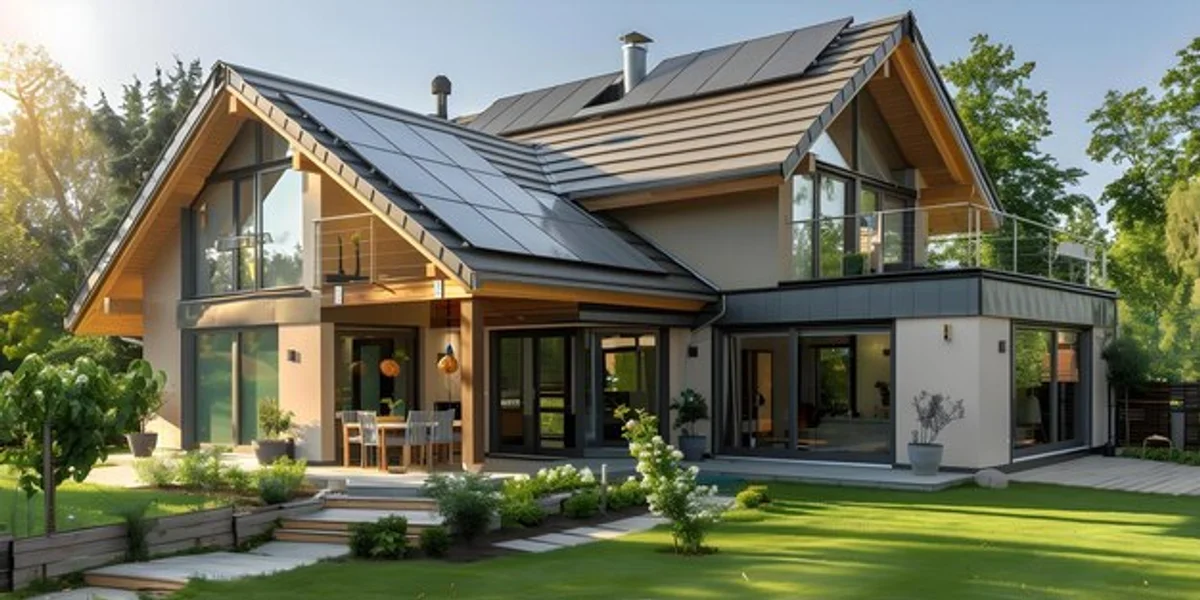 energy saving at home German family