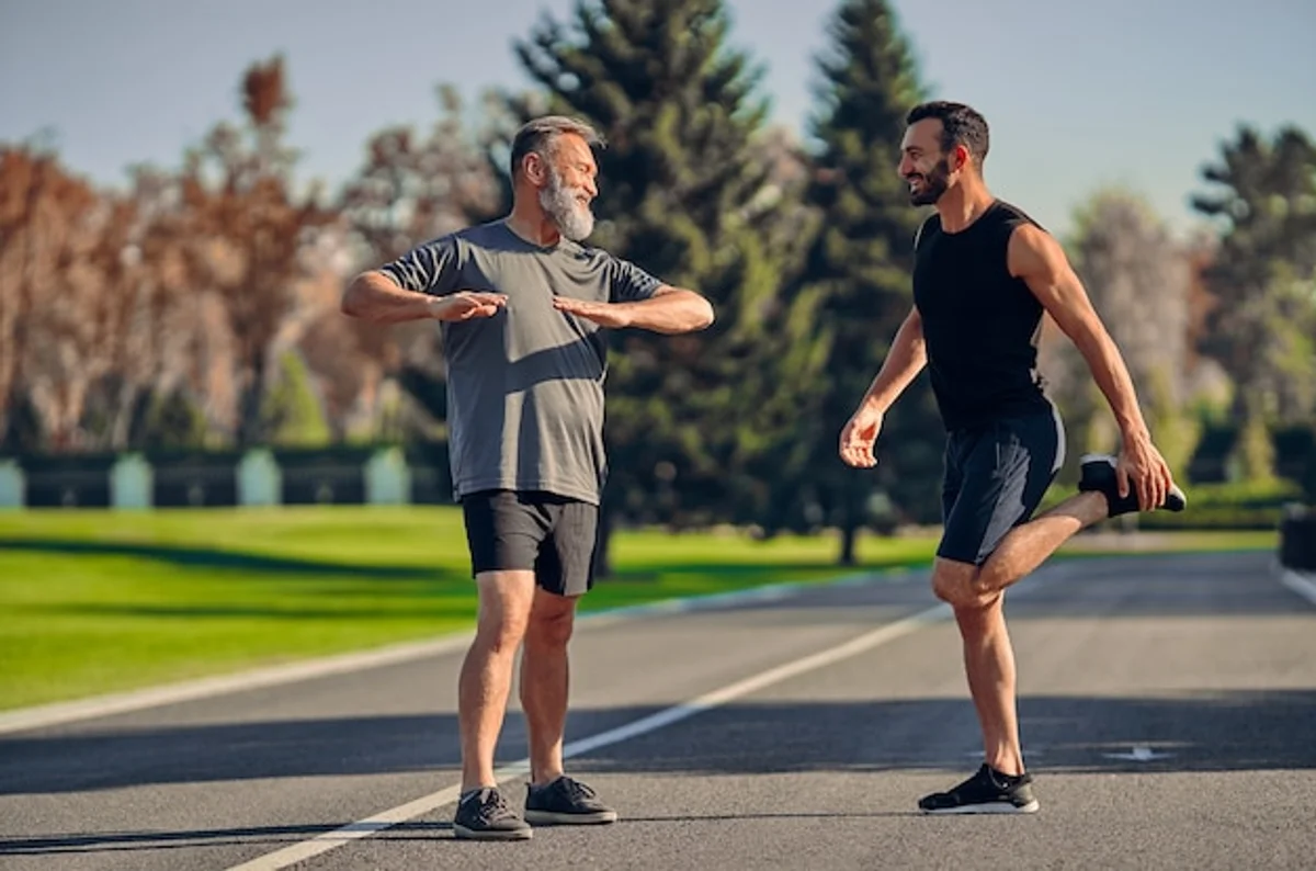 old sneakers creative workout gym