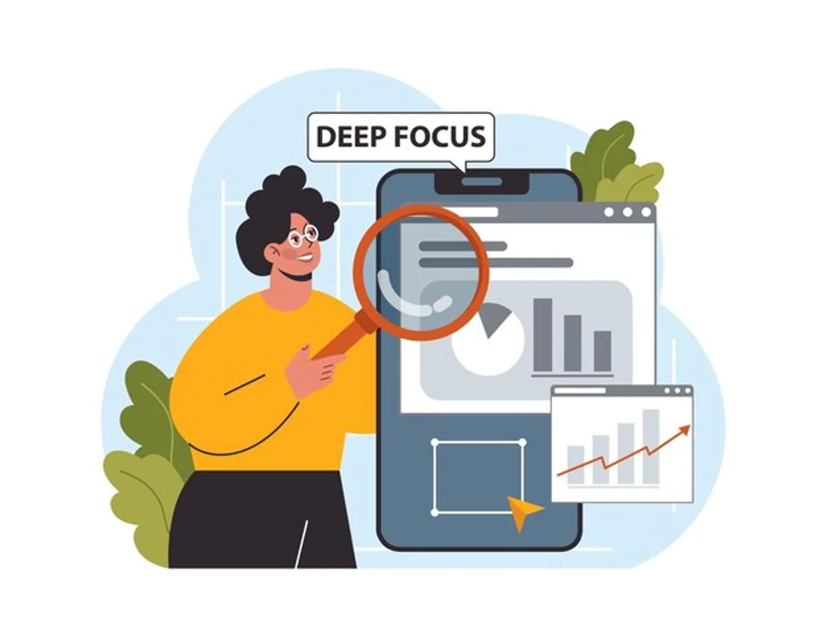 focus time deep work productive workspace