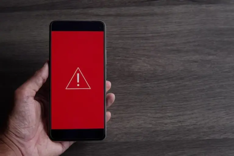 smartphone damage caused by app error