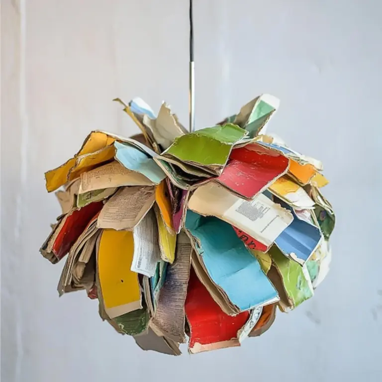 upcycled umbrella artwork creative