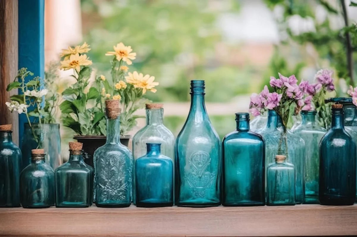 upcycled glass jar diy home decoration