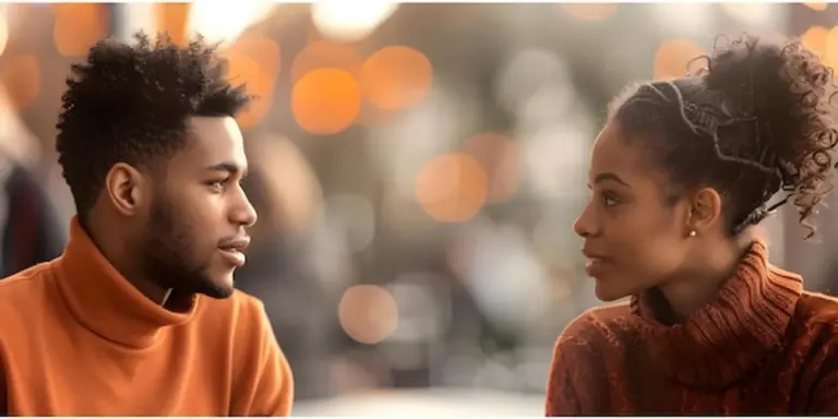 deep emotional conversation human connection