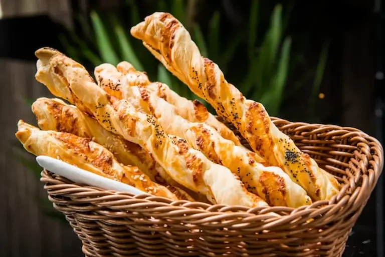 crispy bread snacks homemade from leftover bread