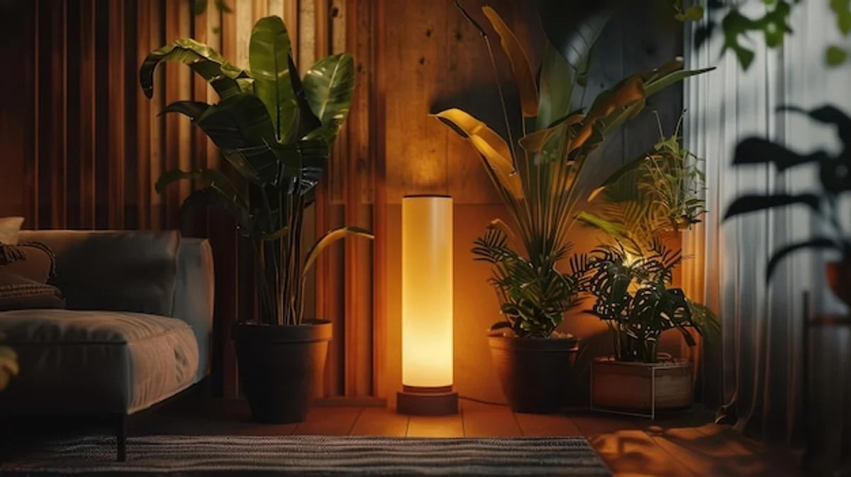 bright harmonious living room feng shui plants cozy