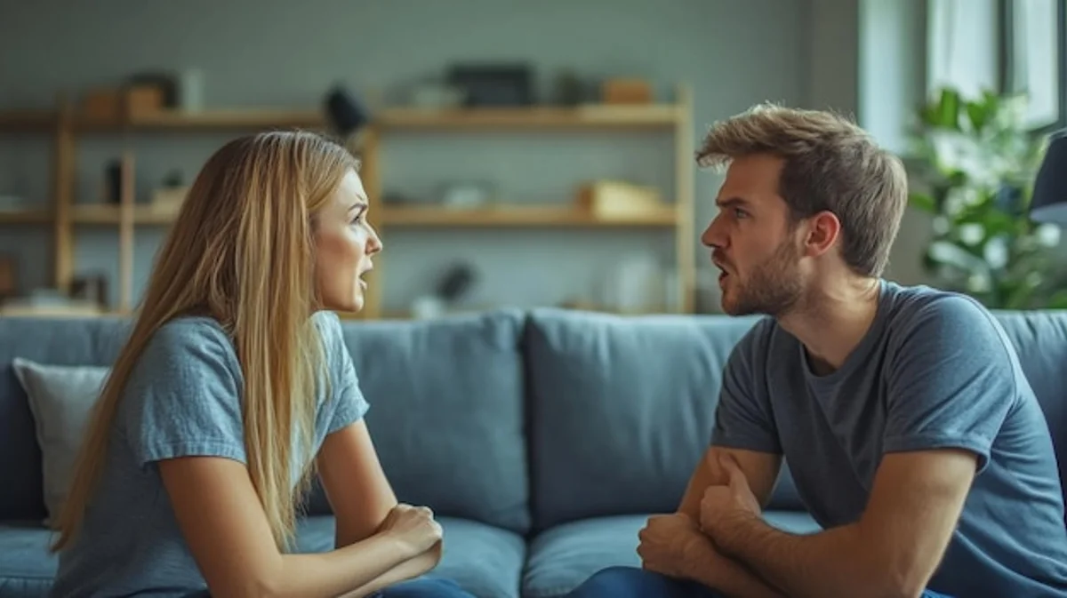 couple communication serious discussion