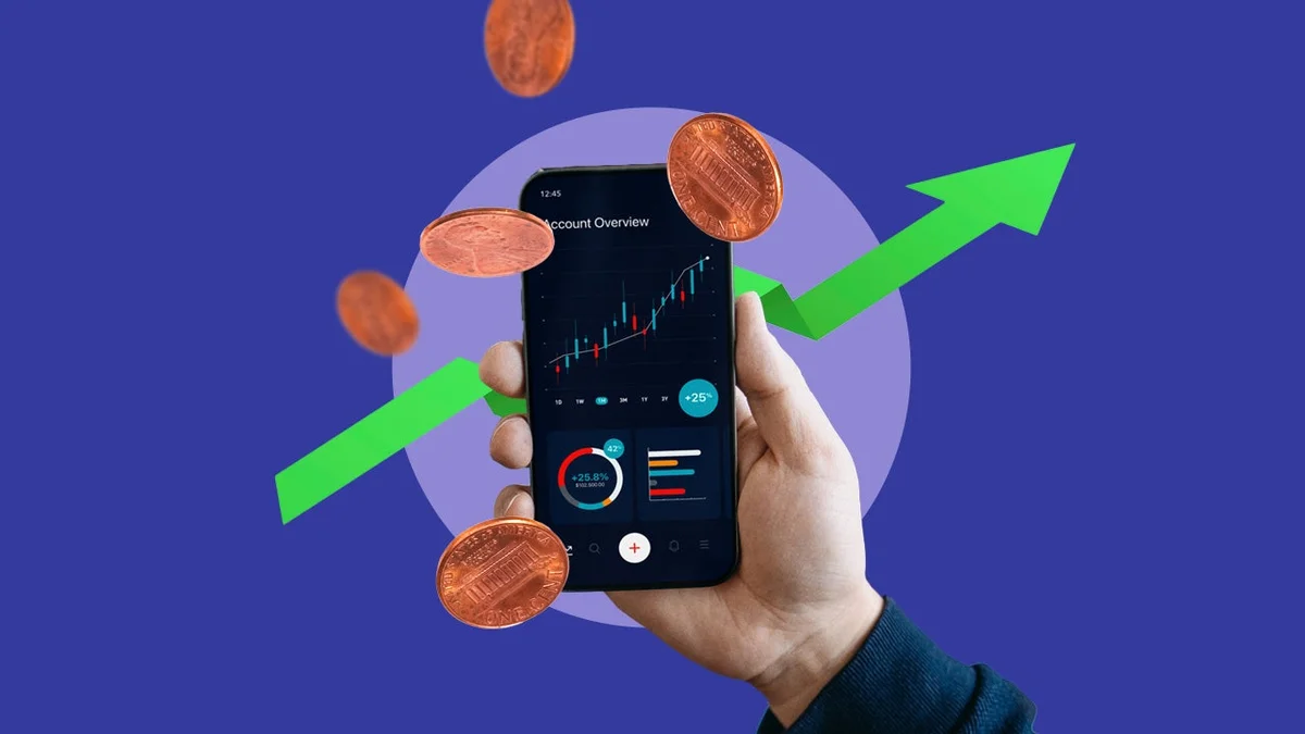 young people using smartphone app to buy etf index funds germany