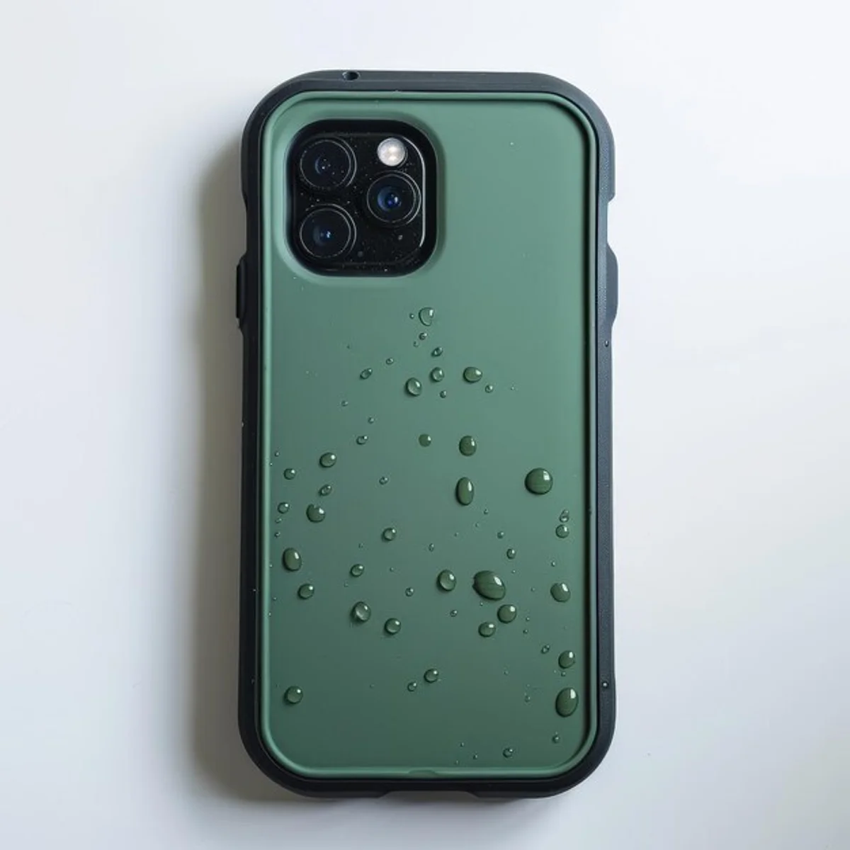 gadget waterproof case in the rain