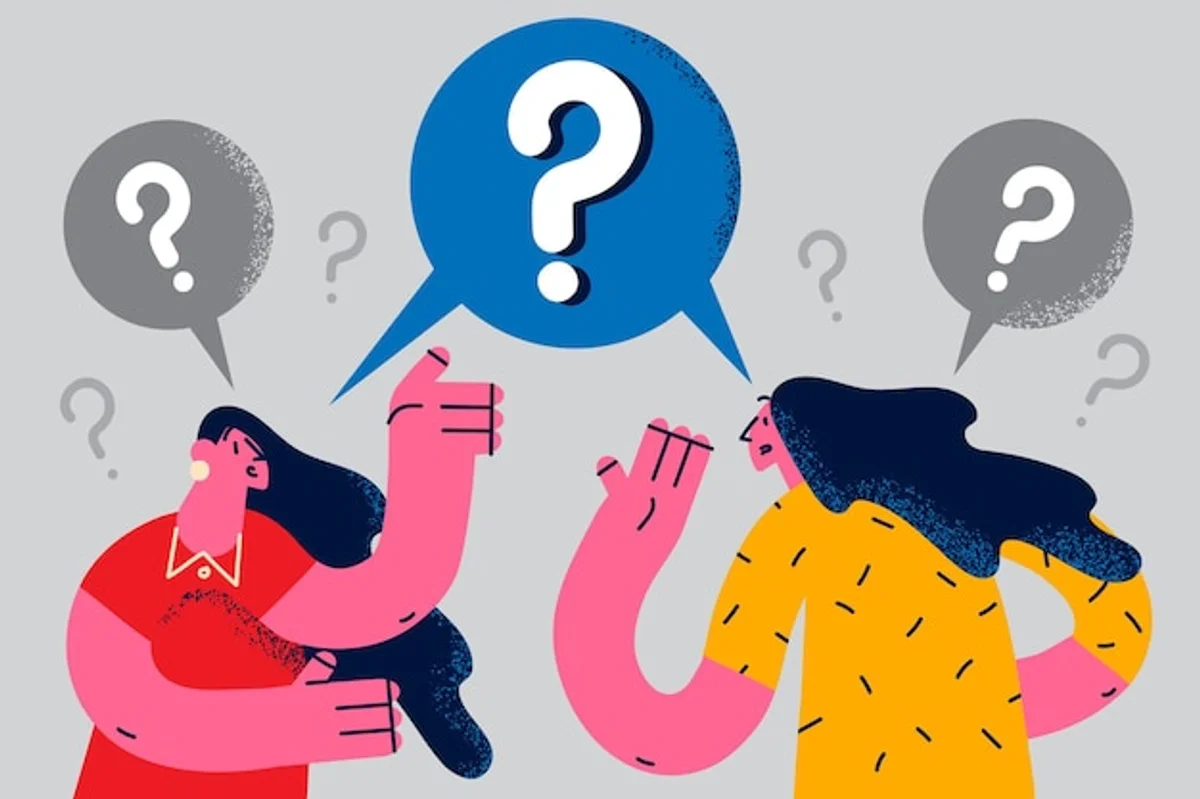 video call misunderstanding illustration