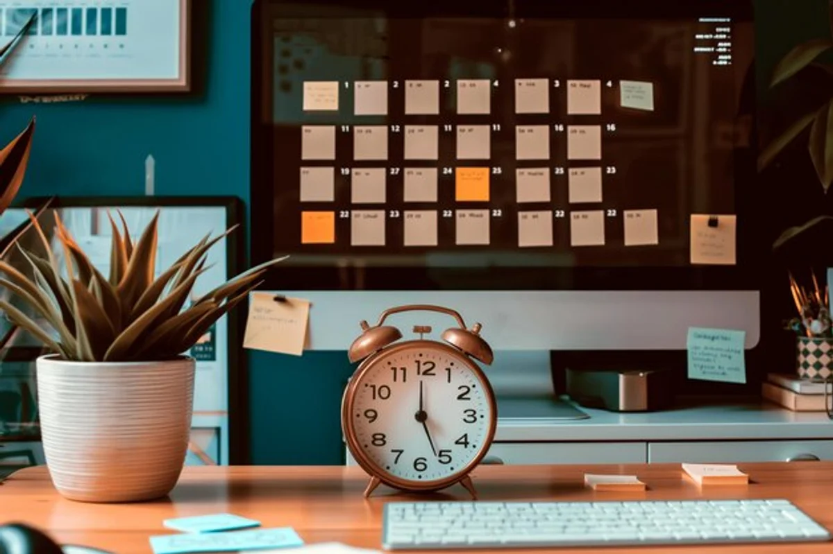 time blocking planner workspace productivity