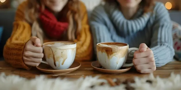 coffee morning routine productivity concept