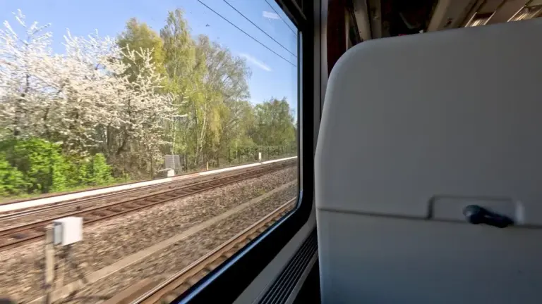 scenic train travel germany countryside