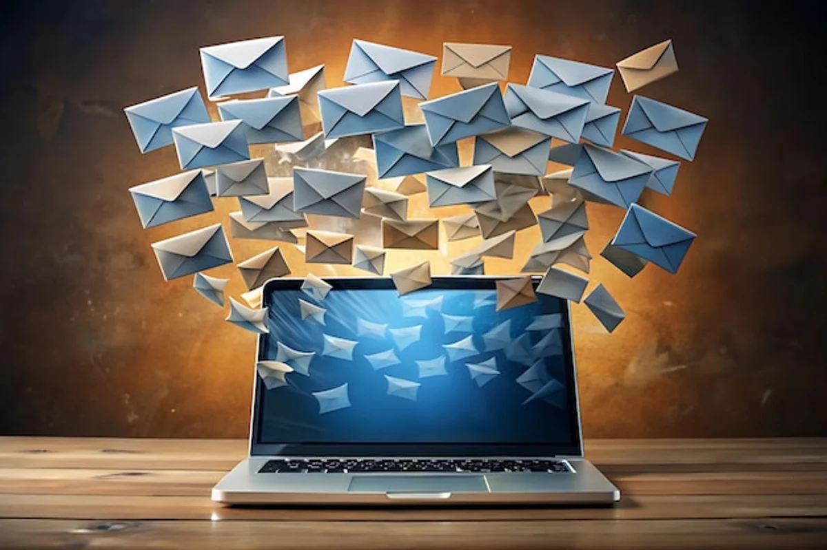 cluttered email inbox stress