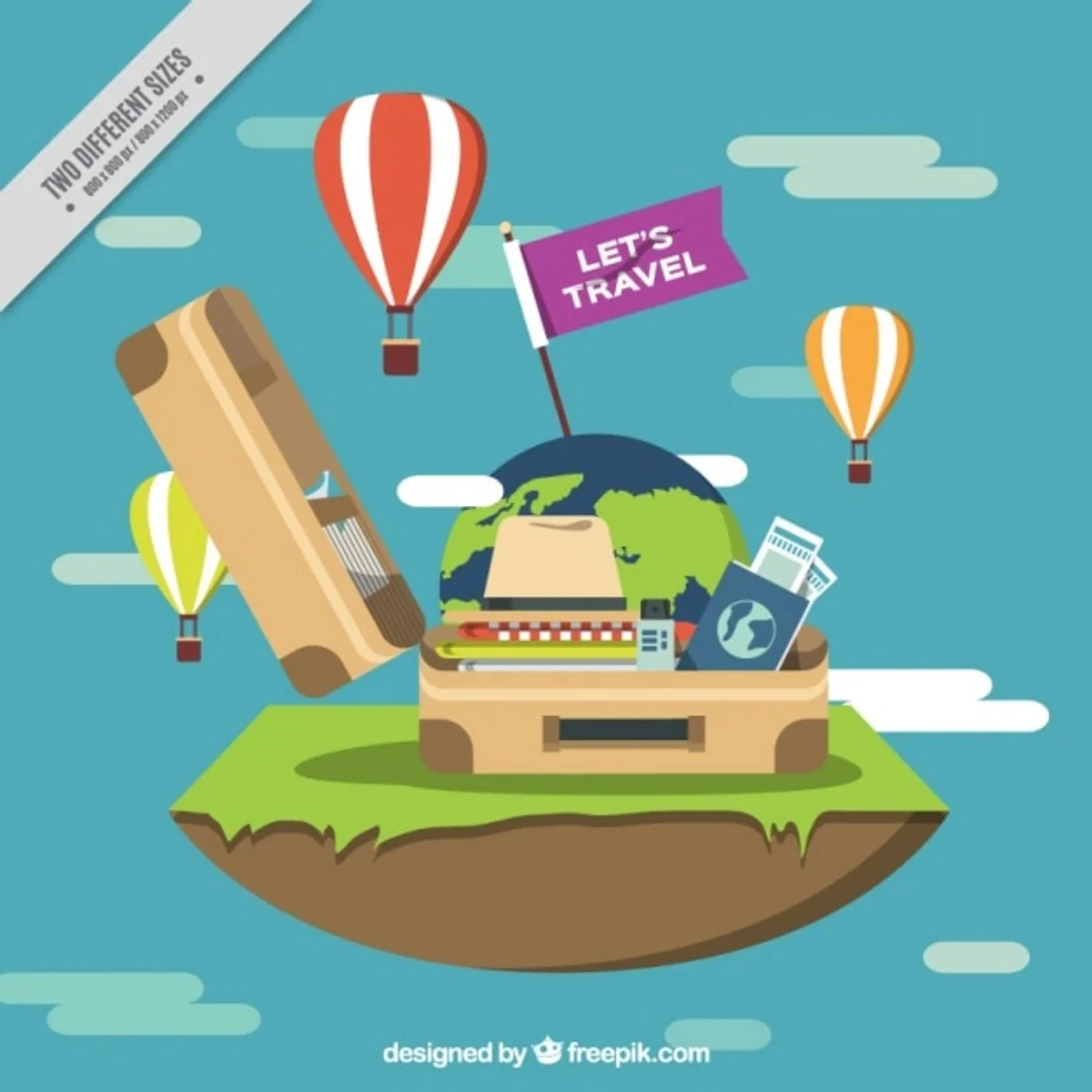 suitcase with clothes and freshness, travel hacks vacation