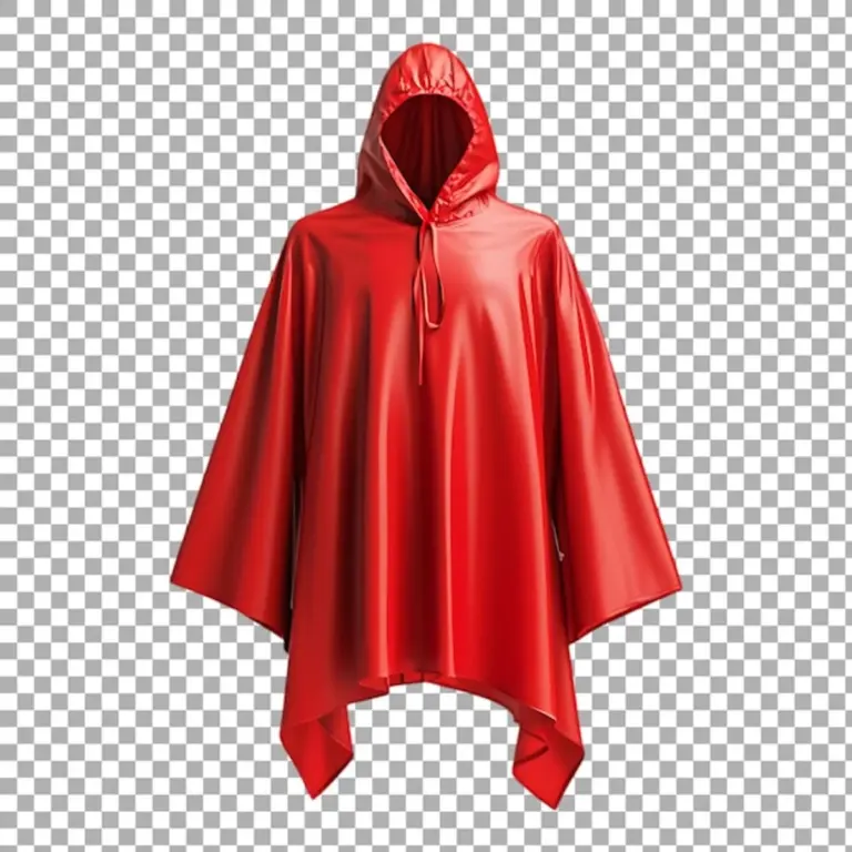 DIY creative rain poncho outdoor street style