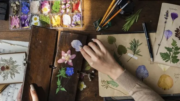 creative adult making art at home despite busy schedule