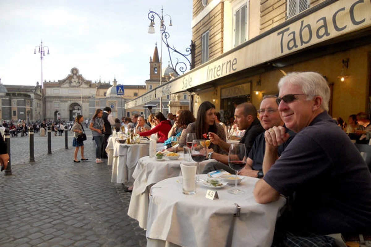 local café european city slow travel atmosphere
