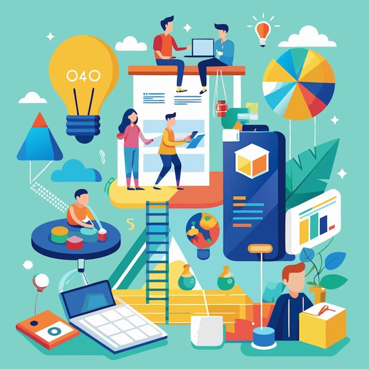 collaborative project management team remote work app