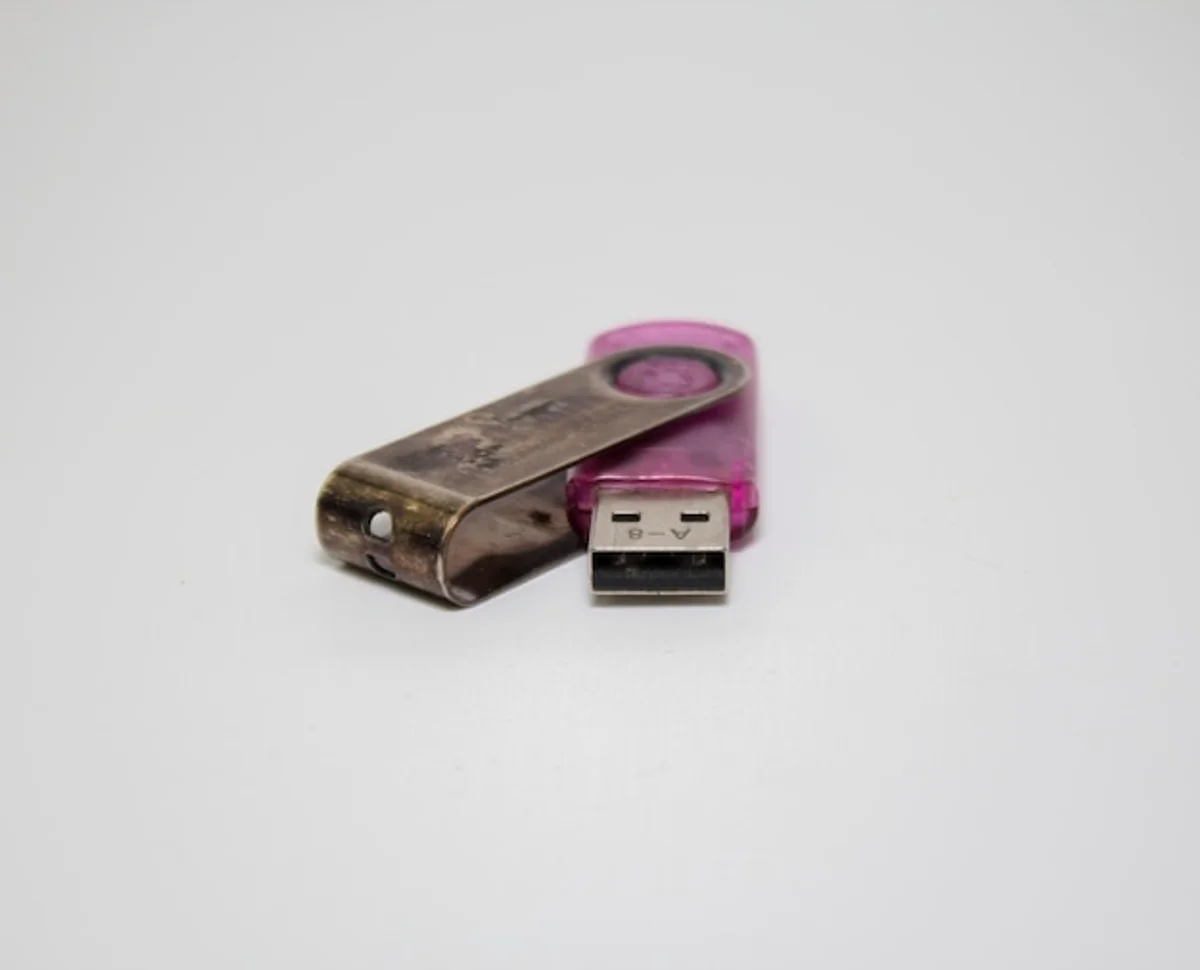 old usb stick creative backup storage