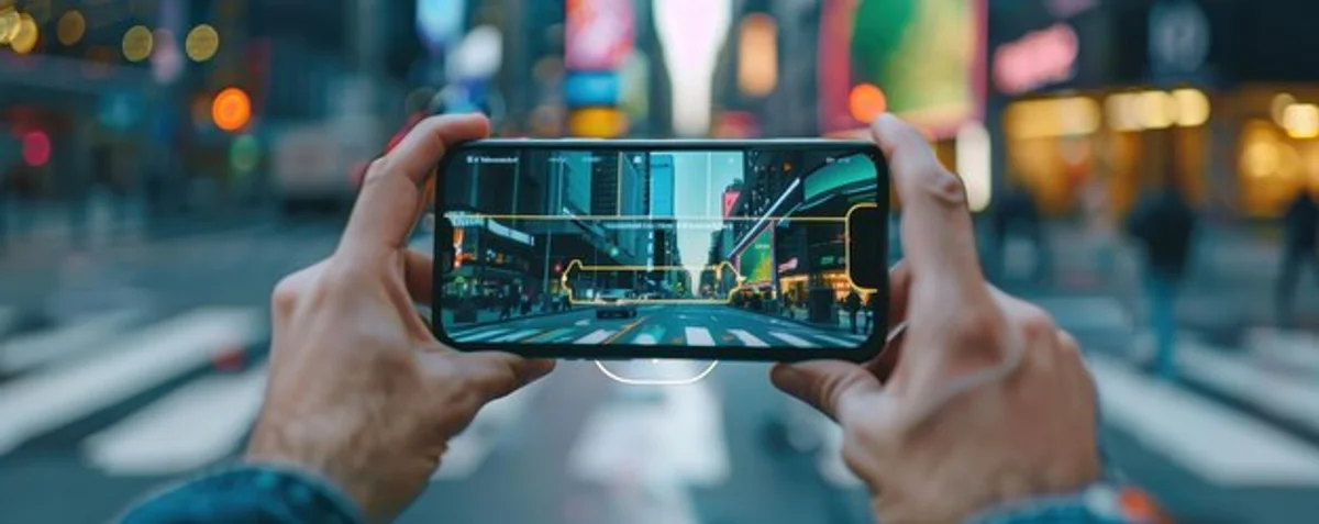 person adjusting brightness settings on smartphone