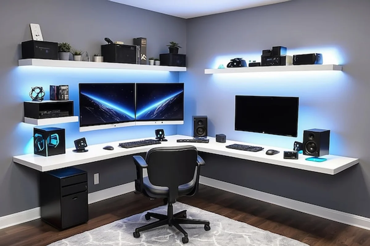 home gadget cable organization minimalist modern