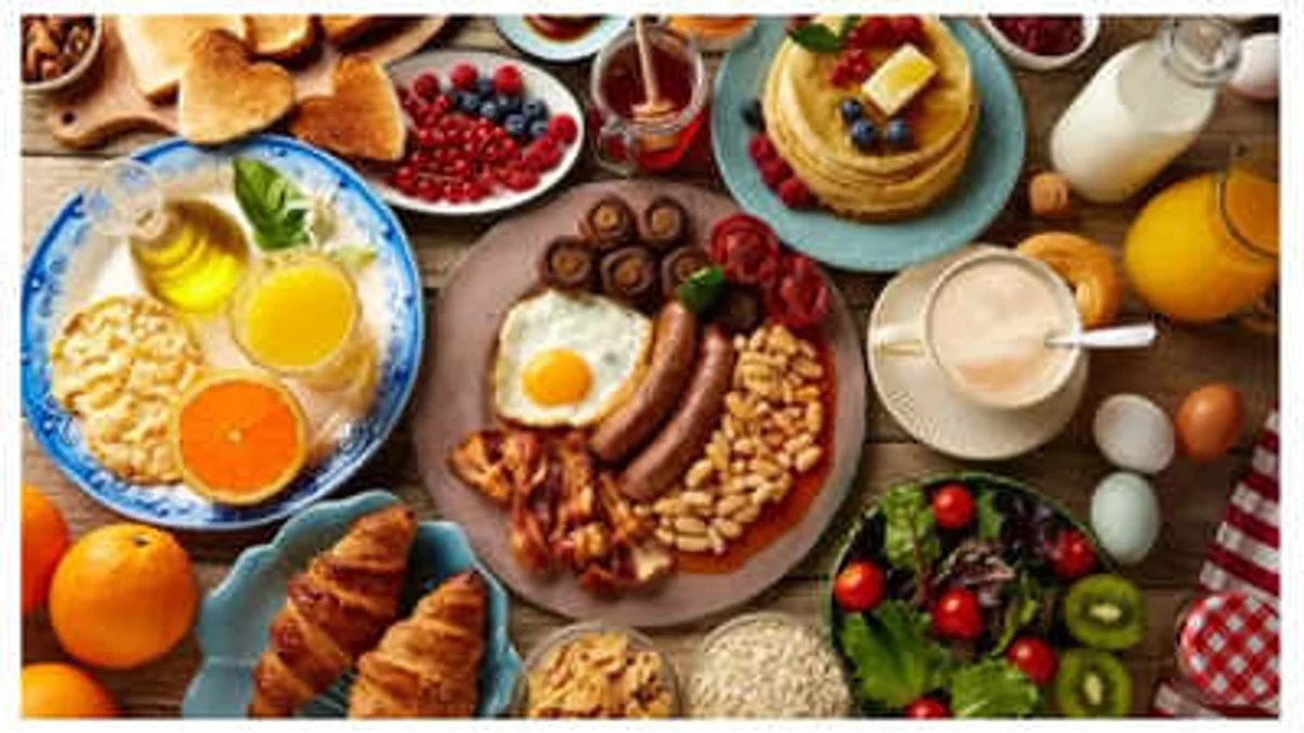 german healthy breakfast after intermittent fasting preparation