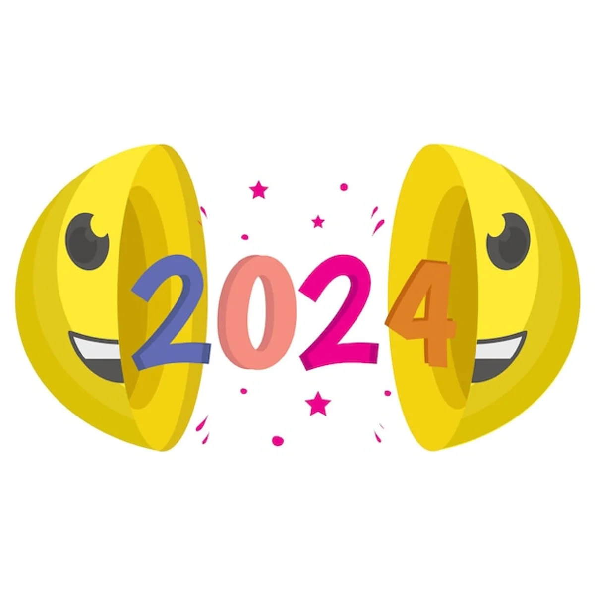 trendy emojis smartphone communication 2024