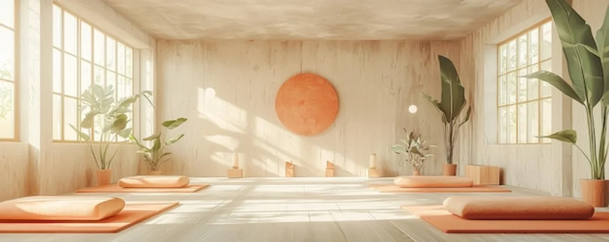 bright home gym daylight minimal plants cozy