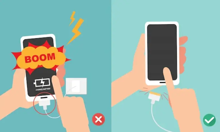 charging smartphone wrong overheating battery life